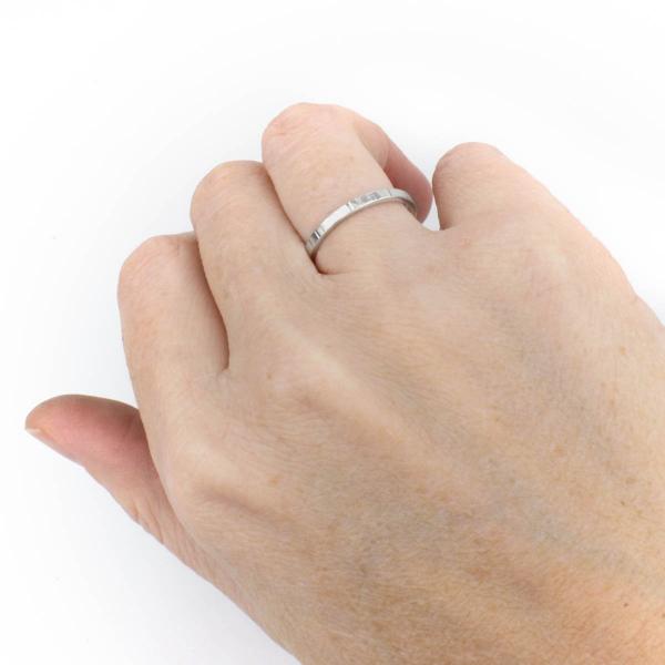 Silver Hashmark Ring picture