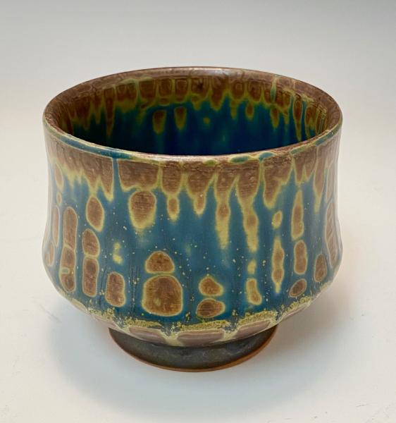 fake blue ash teacup