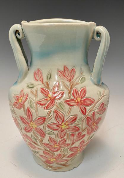 cherry blossom vase