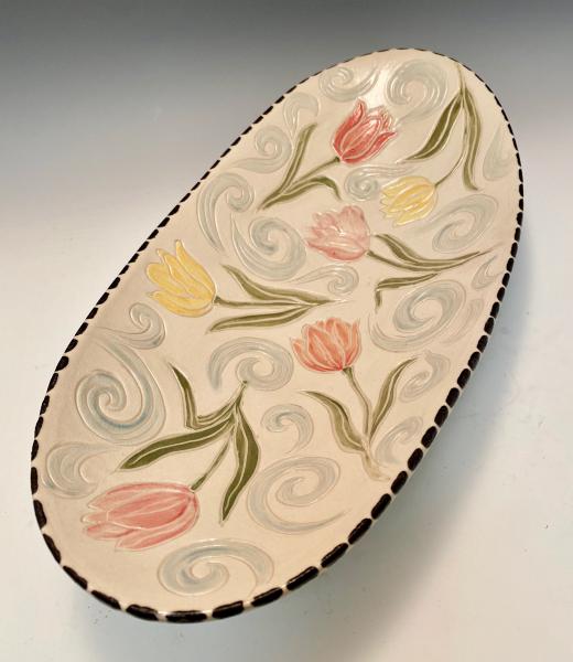 tulip platter