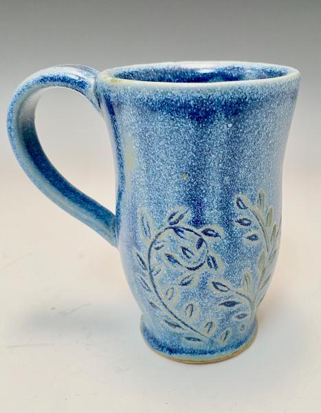 blue vine mug