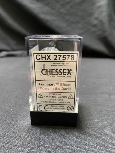 Chessex Borealis Light Smoke/Silver 7-Die Set picture