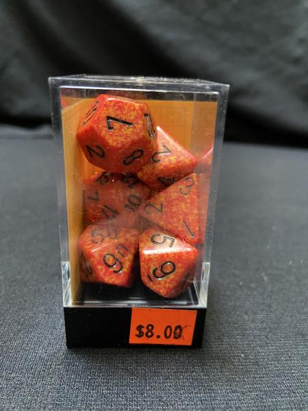 Chessex Speckled Fire 7-Die Set picture