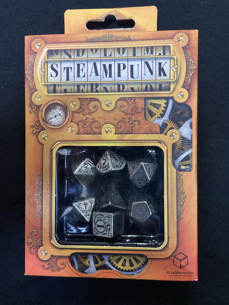 Steampunk Metal Dice Set picture