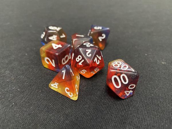 Kaplow Sunset 7-Piece Dice Set picture