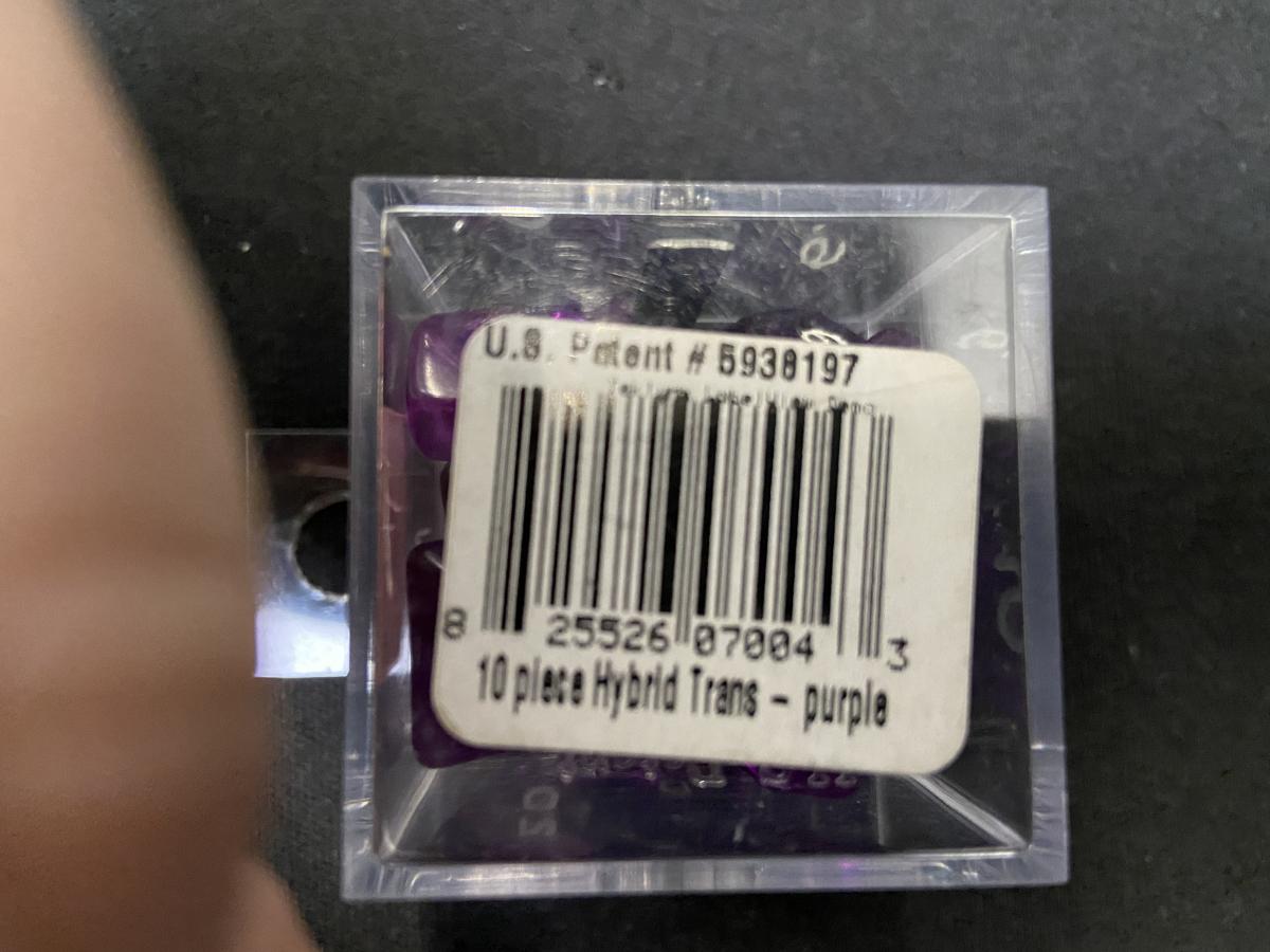 Crystal Caste Dice Kit (Hybrid Translucent Purple) picture