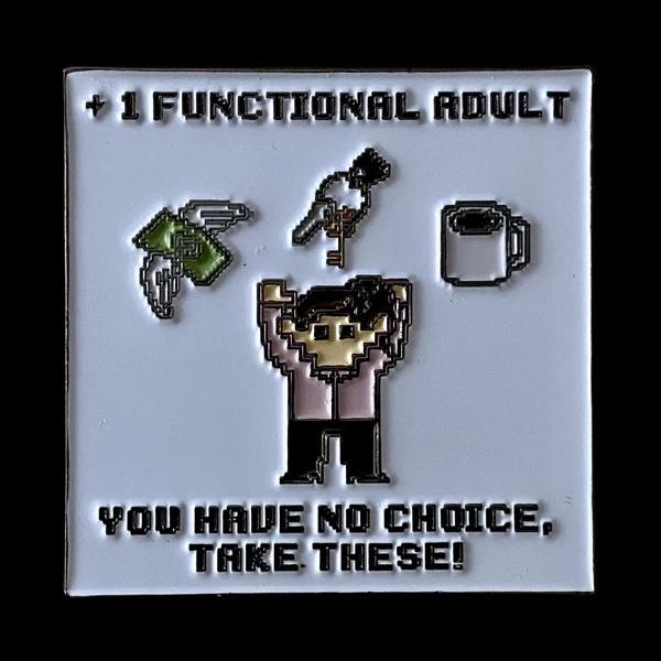 +1 Functional Adult (Female) Pin