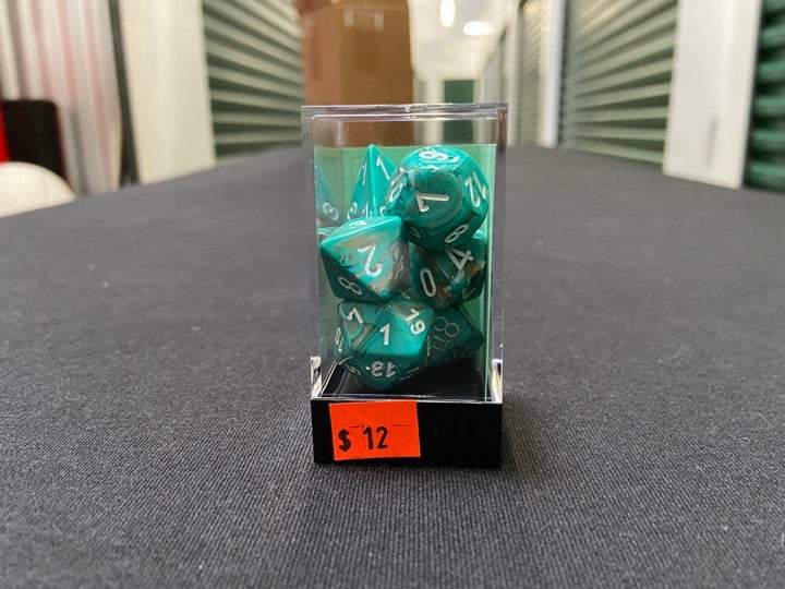 Chessex Marble Oxi-Copper 7-Die Set picture