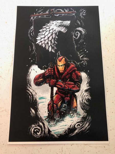 Iron Trooper 11" x 17" Print picture