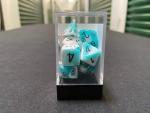 Chessex Gemini Teal-Black 7-Die Set