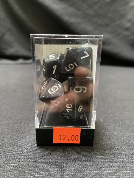 Chessex Borealis Smoke/Silver 7-Die Set picture