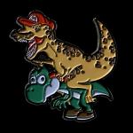 Dino Mario Odyssey Pin