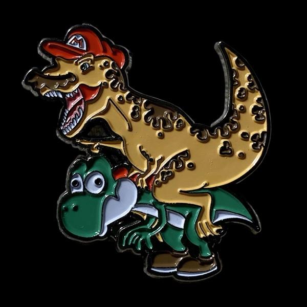 Dino Mario Odyssey Pin
