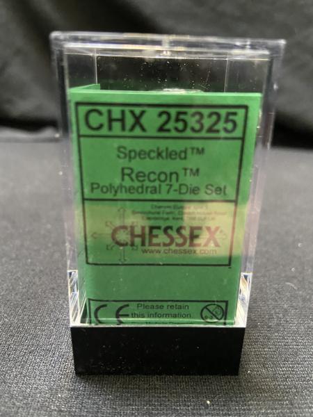 Chessex Speckled Recon 7-Die Set picture
