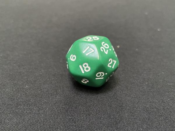 D30 Gaming Dice (Green)