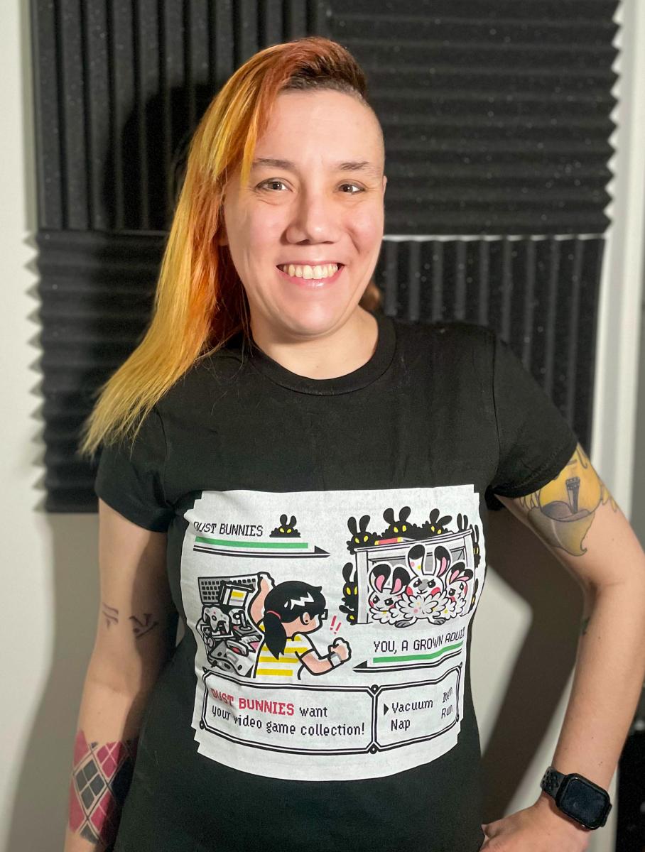 Pokemon vs. Dust Bunnies (Yellow) (Ladies') T-Shirt picture