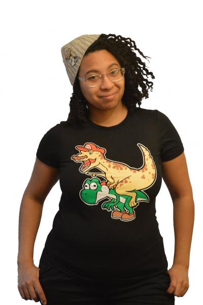 Dino Mario Odyssey T-Shirt picture