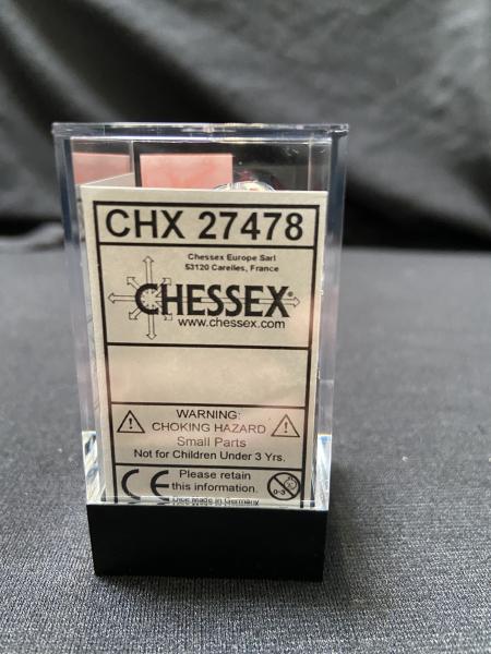 Chessex Velvet Black/Red 7-Die Set picture