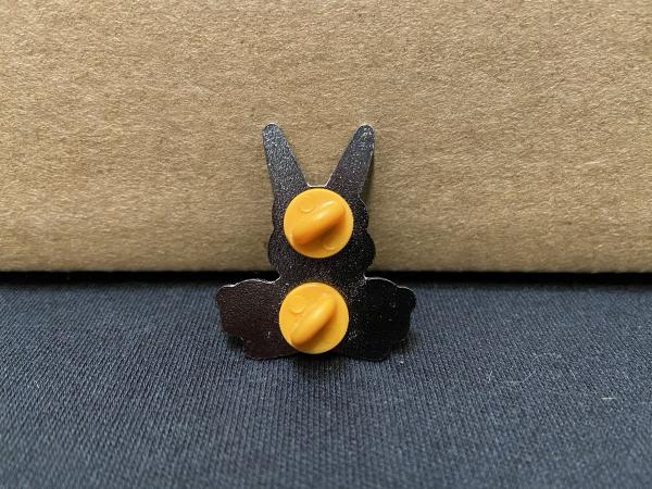 Pirate Doom Bunny Glow in the Dark Enamel Pin picture