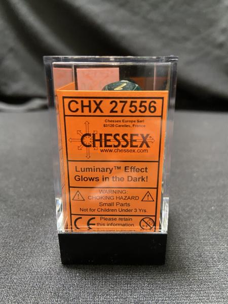 Chessex Nebula Oceanic/Gold 7-Die Set picture