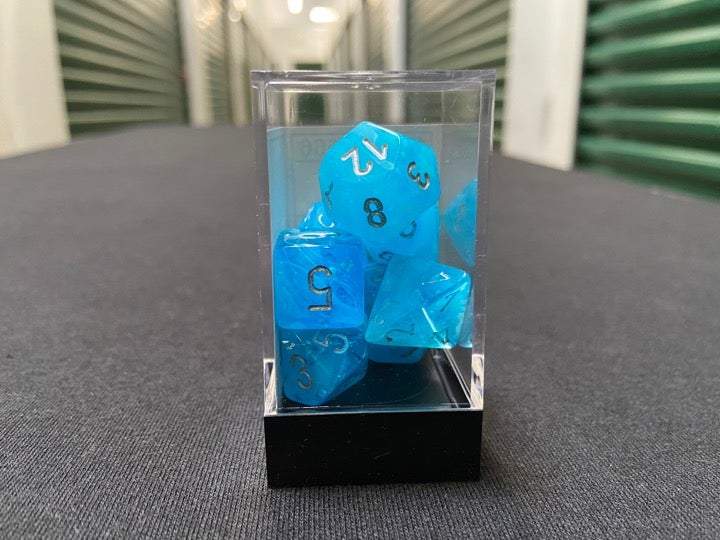 Chessex Luminary Sky/Silver 7-Die Set picture