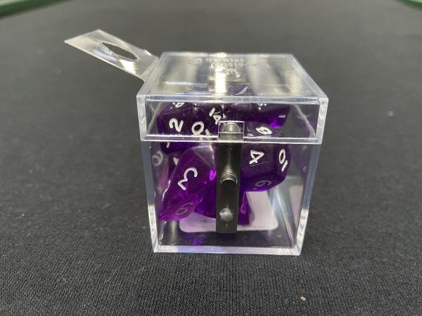 Crystal Caste Dice Kit (Hybrid Translucent Purple) picture