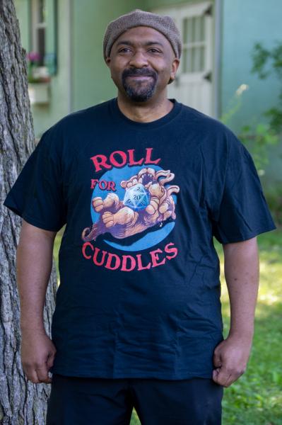 "Roll for Cuddles" Cerebus T-Shirt picture