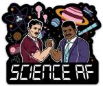 SCIENCE AF VINYL DECAL(4" )