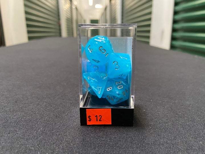 Chessex Luminary Sky/Silver 7-Die Set picture