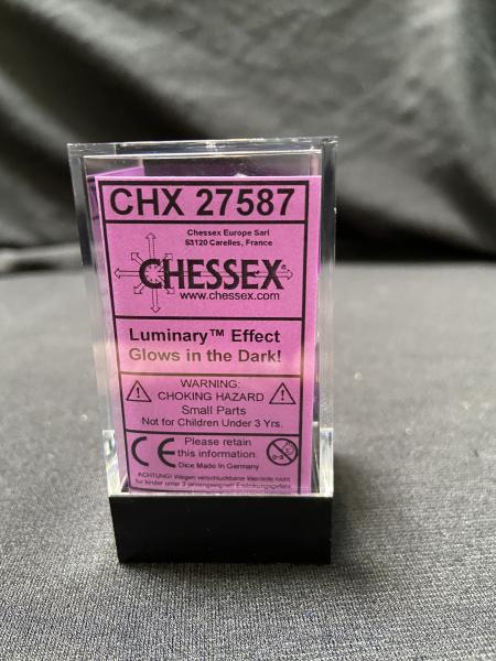 Chessex Borealis Royal Purple/Gold 7-Die Set picture