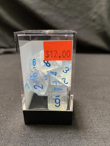 Chessex Borealis Icicle/Light Blue 7-Die Set picture