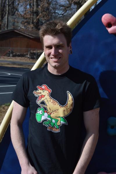 Dino Mario Odyssey T-Shirt picture