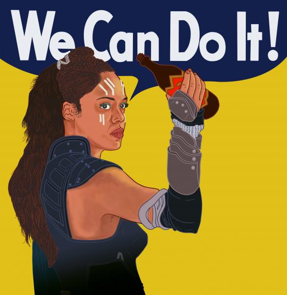 Valkyrie "We Can Do It!" Shirt