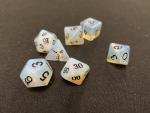 Large Opal 7-Piece Dice Set