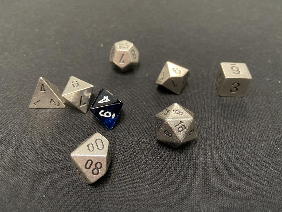 Chessex Metal Dice Set picture