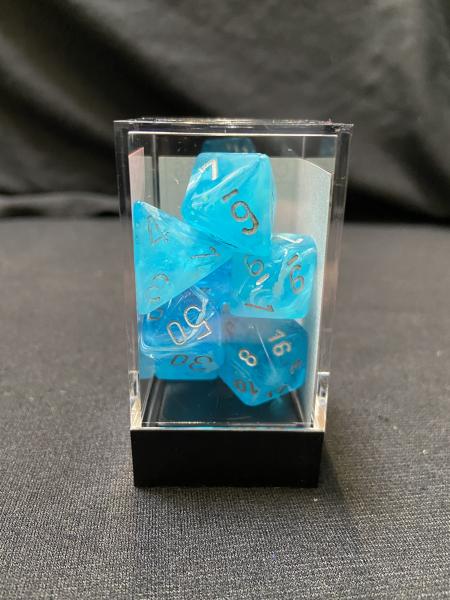 Chessex Luminary Sky/Silver 7-Die Set picture