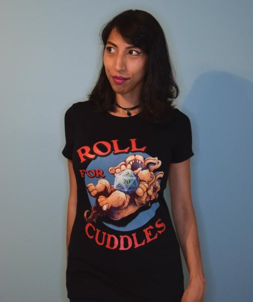 "Roll for Cuddles" Cerebus T-Shirt picture