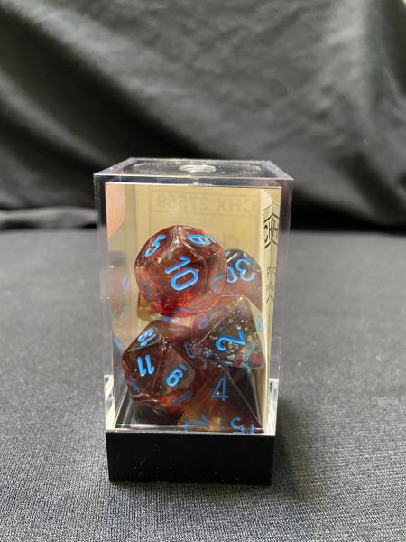 Chessex Nebula Primary/Blue 7-Die Set