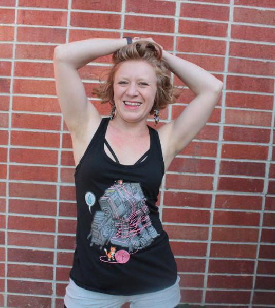 Cats vs AT-AT Racerback Tank Top picture