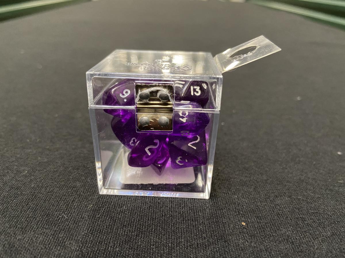 Crystal Caste Dice Kit (Hybrid Translucent Purple) picture