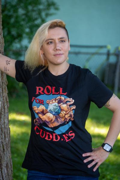 "Roll for Cuddles" Cerebus T-Shirt picture