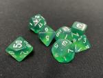 Koplow Shades of Green 7-Piece Dice Set