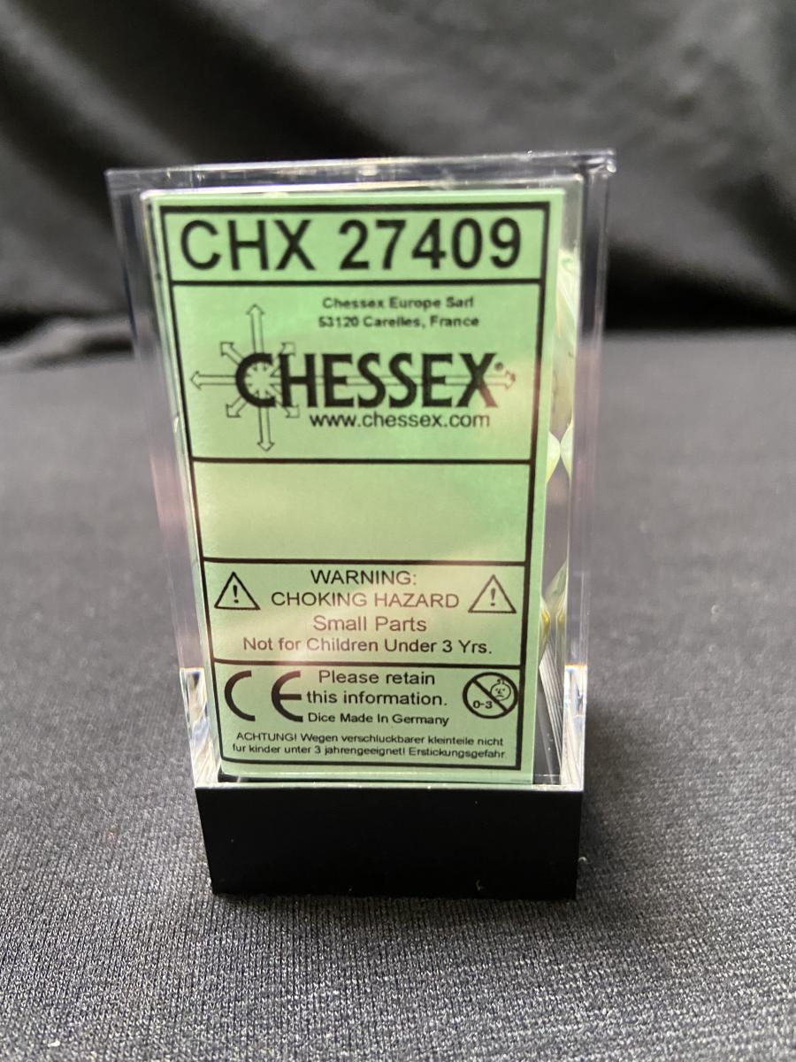 Chessex Marble Green/Dark Green 7-Die Set picture