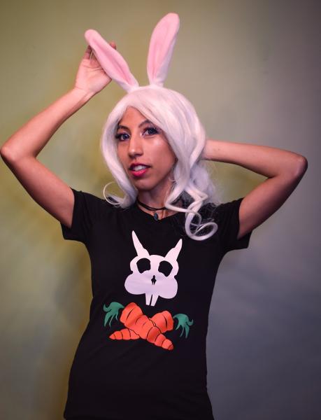 Pirate Doom Bunny T-Shirt picture