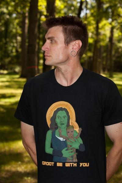 Groot Be With You T-Shirt picture