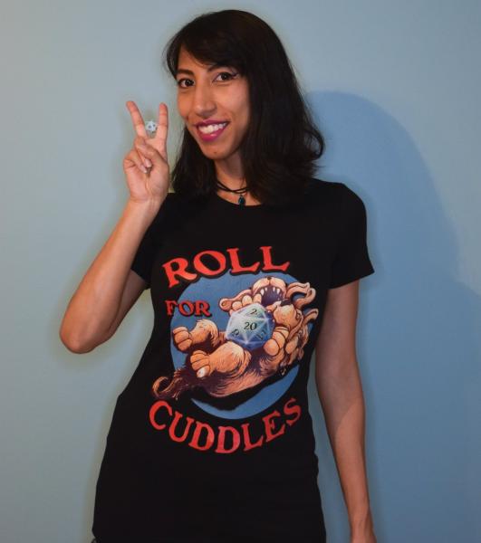 "Roll for Cuddles" Cerebus T-Shirt picture