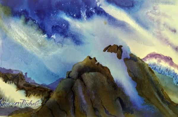 Cloudy Night by Sharon Nichol