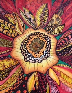 A Mighty Sunburst by Diane Houle