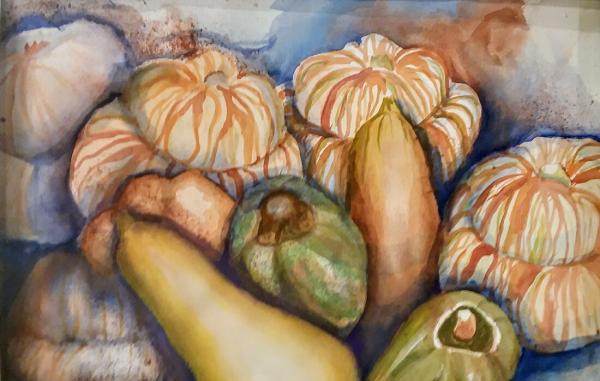 Squash Oris by Sharon Nichol