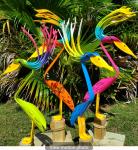 Fence Peepers and Yard Decor